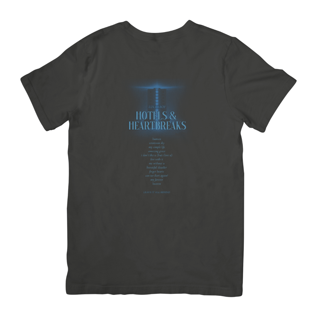 The hotels & heartbreaks visualizer oversized tee
