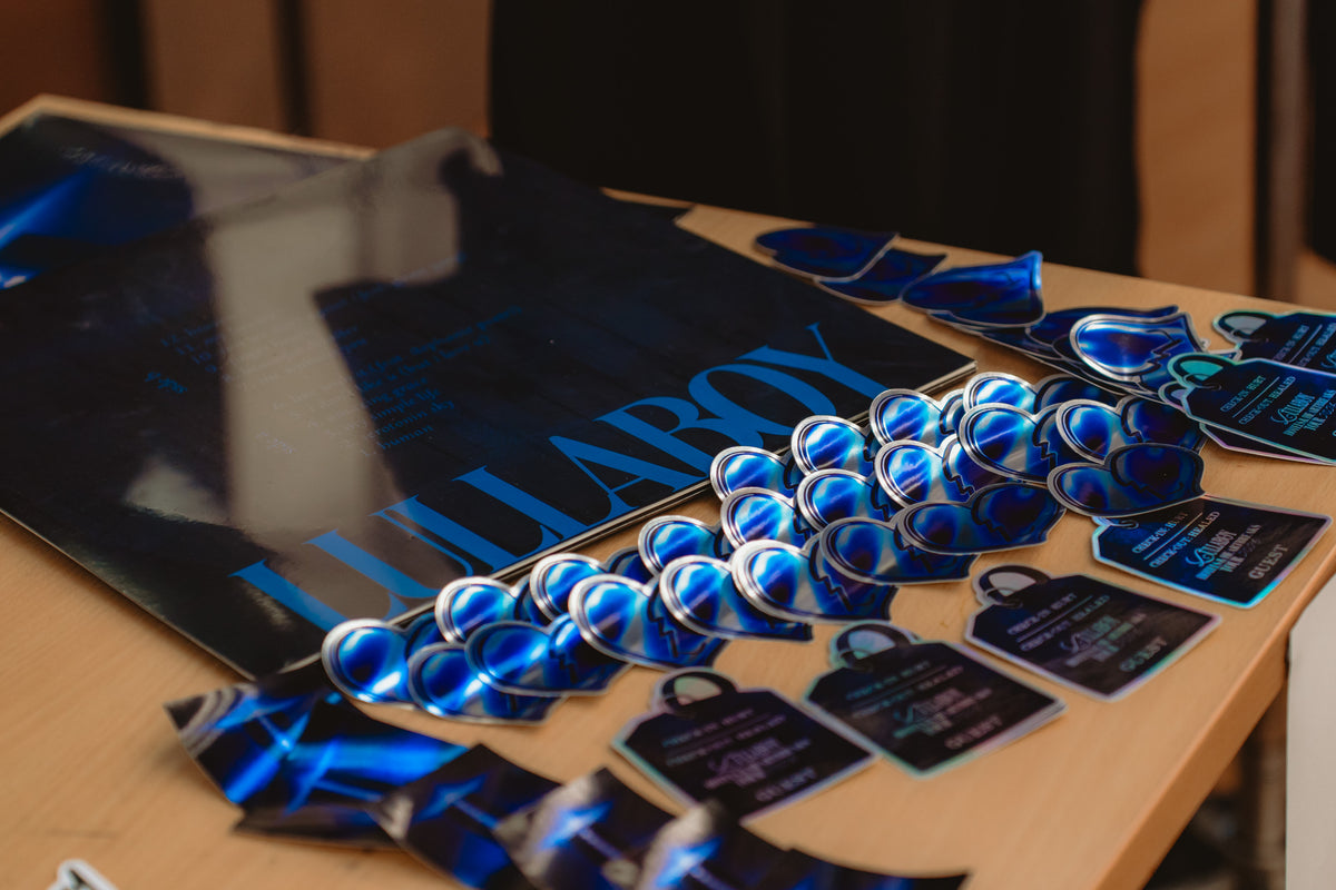 The Blue Heart Sticker