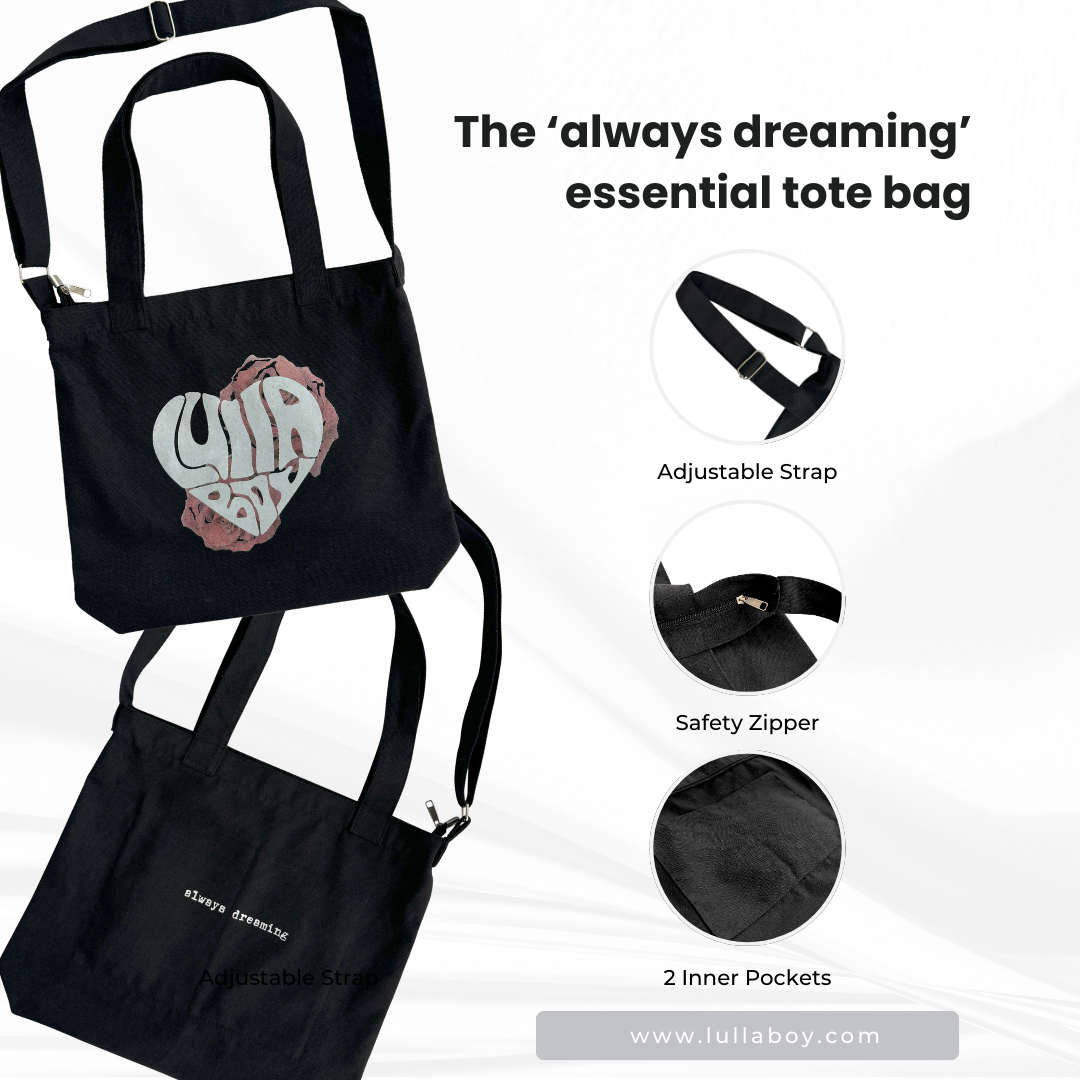 The 'always dreaming' essential tote bag